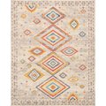 Pasargad Home 4 x 6 ft Aldora Design Power Loom Area Rug Beige PD476C 4X6